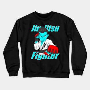 Jiu Jitsu Fighter BJJ MMA T-Shirt Crewneck Sweatshirt